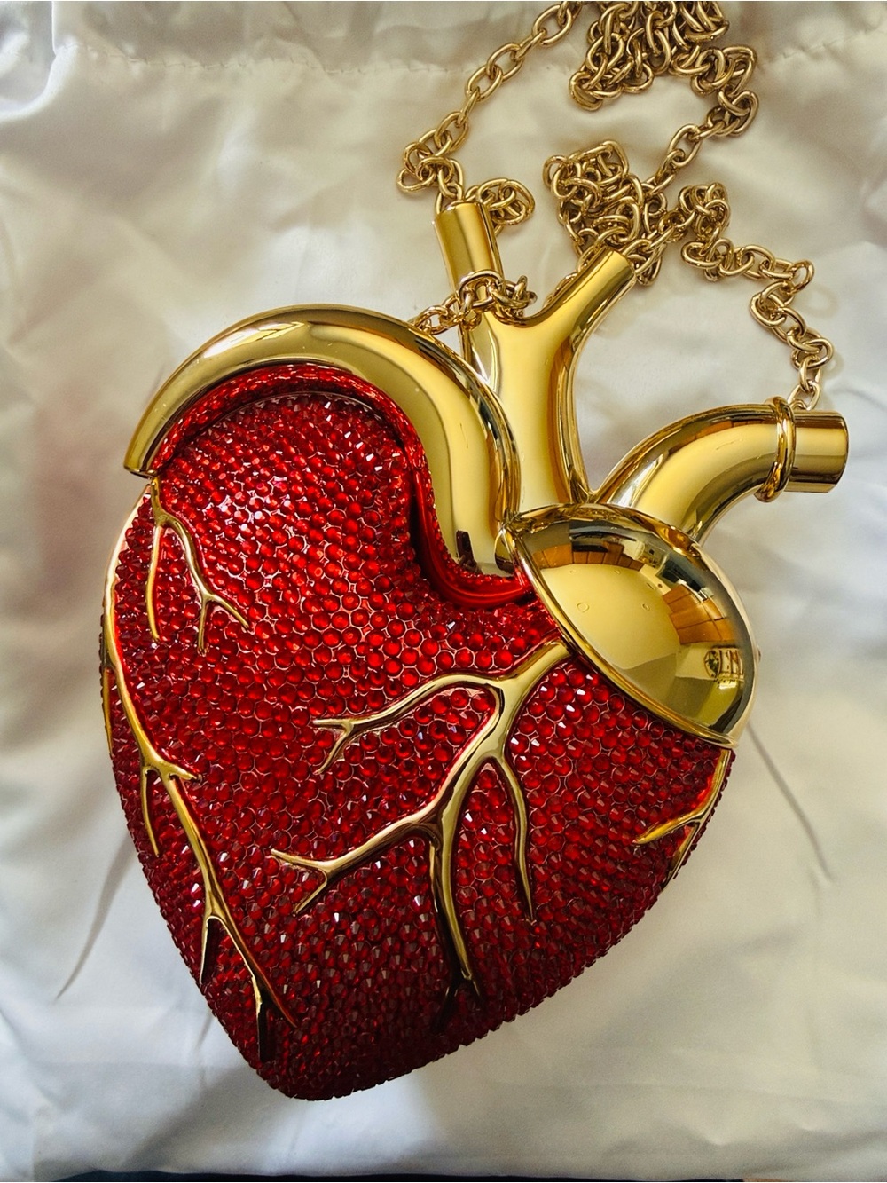 JW PEI - Maren Artificial crystal heart shaped bag